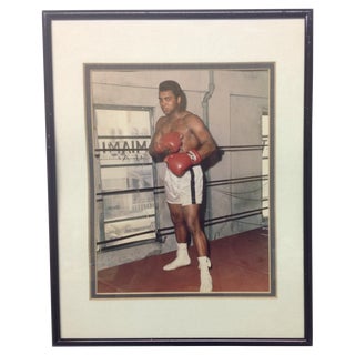 Authentic Autographed Photo of Muhammad Ali, 1970s For Sale