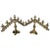 19th Century Brass Church Candelabras, Set of 2 For Sale - Image 12 of 12