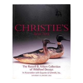 The Russell B. Aitken Collection of Wildfowl Decoys 2003 Christie's New York For Sale