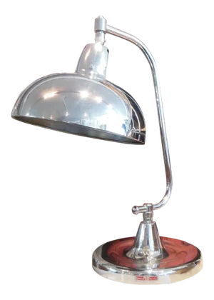 1930's Original Nickel Plated Jeweler's Lamp