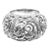 Carrera Y Carrera Taj Mahal 18k White Gold Diamond Ring Cert., size 8 For Sale