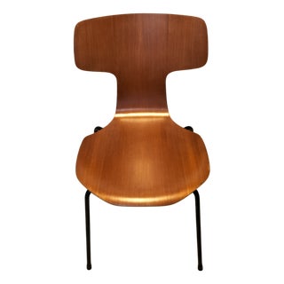 Model 3300 Chair in Teak by Arne Jacobsen for Fritz Hansen, 1955 For Sale