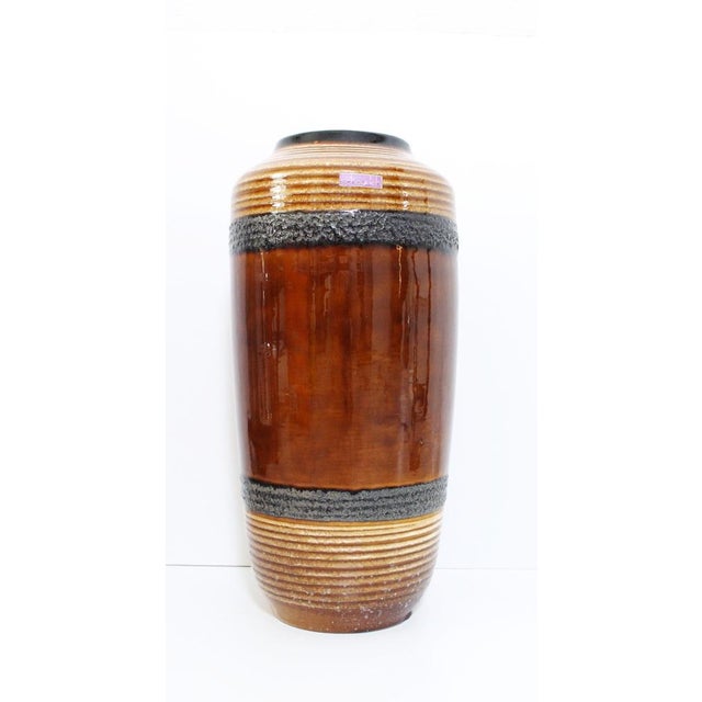 Mid-Century Modern Mid-Century Floor Vase from Scheurich Keramik, West Germany, 1960 For Sale - Image 3 of 9