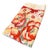 Vintage Floral Linen Bar Towel: Red Poppies, Cottage Kitchen For Sale