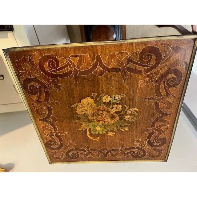 Brown Decorative Wood Columns-A Pair For Sale - Image 8 of 8