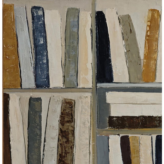 2020s Trames De Lecture - Modern Abstract Painting, Geometric, Framed by Sophie Dumont For Sale - Image 5 of 8