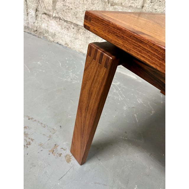 Danish Mid Century Modern Floating Coffee Table in the Jens Risom's Style. For Sale In Miami - Image 6 of 13