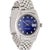 2000 - 2009 Rolex Datejust 16014 Blue Vignette Diamond Dial 36mm Steel White Gold Watch For Sale - Image 5 of 17