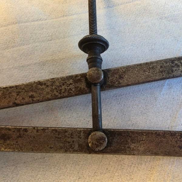 19th C. Hand-Forged Iron 14" Machinist Inside Calipers For Sale - Image 16 of 18