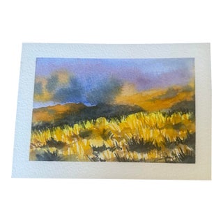 “After the Storm” Signed Original Watercolor by Nancy Smith For Sale