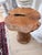 Late 20th Century Organic Live Edge Solid Wood Pedestal Side Table For Sale - Image 9 of 12
