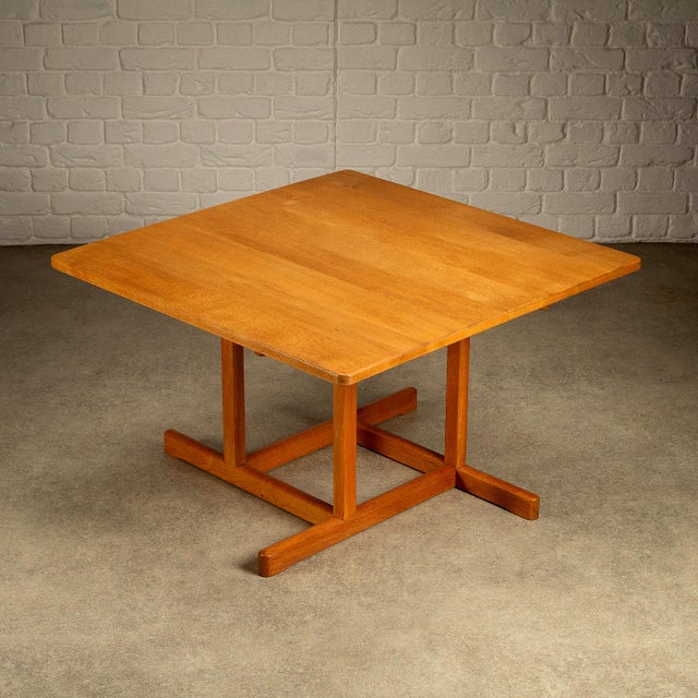 Mid-Century Modern Vintage Danish Model 5271 Coffee Table in Oak by Børge Mogensen, 1960s For Sale - Image 3 of 12