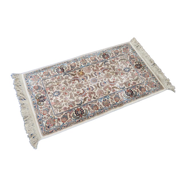 Traditional Karastan 100% Wool Oriental Floral Palmettes Animal 738 Area Rug Mat 3' X 5' For Sale - Image 3 of 16
