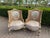 1940 French Louis XVI Pastel Beech Cane Bergères - Pair For Sale - Image 11 of 11