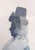 20th Century Pair of Silhouette Lithograph Print Portraits in Birdseye Maple Frames For Sale - Image 9 of 13