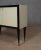 Mid-Century Cream Glass and Brass Dry Bar, 1950s For Sale - Image 10 of 11