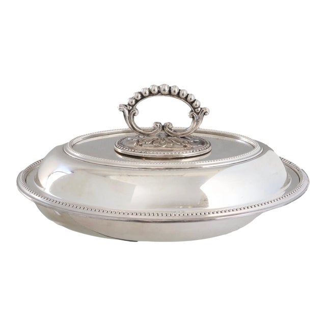Walker & Hall Versatile Silverplate Covered Serving Dish For Sale