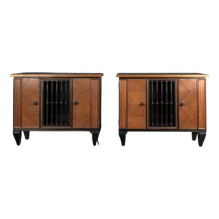 Art Deco Sideboards, 1920s, Set of 2 For Sale