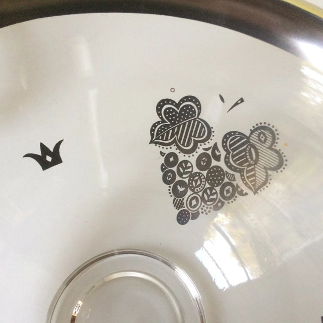 Transparent Georges Briard Chip and Dip Bowl Set For Sale - Image 8 of 11