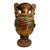 Neoclassical Mid 20th Century Large Neoclassical Swan-Handled Grape Urn / Pedestal Floor Vase, 28” For Sale - Image 3 of 8
