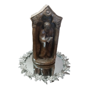 1970s Gorgeous Signed Gypsum St Luke 3d Relief Sculpture From Spain
