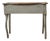 Antique Rococo Style Folk Art Console Table with Storage in Pine, Sweden For Sale