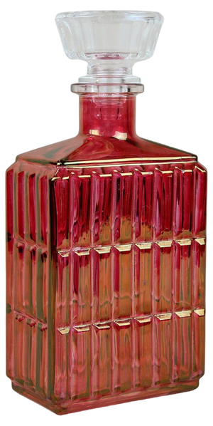 20th Century Art Deco Glass Decanter or Liquor Bottle, Austria, 1930s