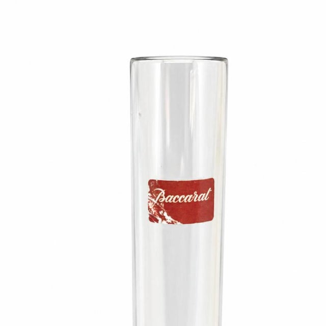 Veja Solitaire Vases by Savinel & Rozé for Baccarat, Set of 2 For Sale - Image 6 of 9