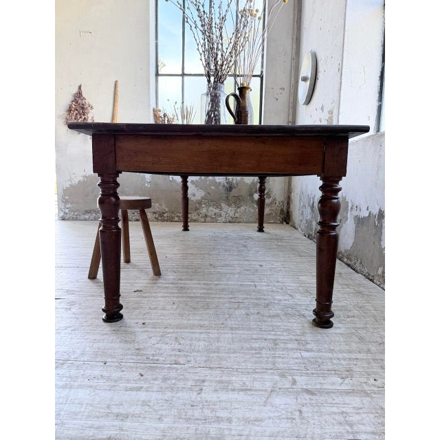 Drapers Style Table in Oak, 1900s For Sale - Image 14 of 18