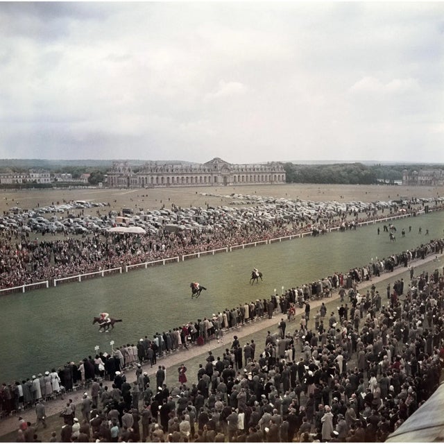Chantilly Racecourse 1956 Chantilly Racecourse in France, 1956. Slim Aarons Slim Aarons was one of the twentieth century’s...