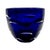 Blue Orrefors Cobalt Blue Art Glass Bowl by Lars Hellsten Signed Lh 5149-13 7.25" For Sale - Image 8 of 14
