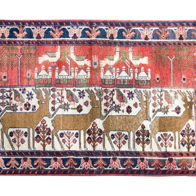 Textile Vintage Kelderdasht Rug For Sale - Image 7 of 14