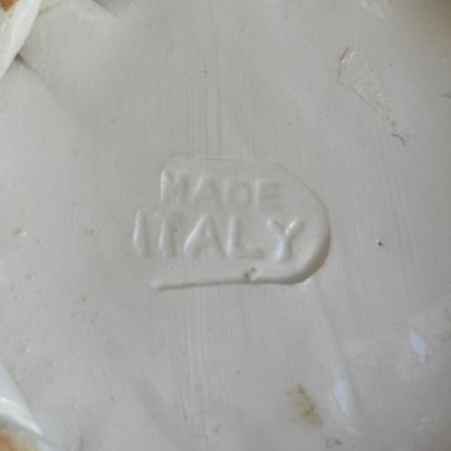 Mid-20th Century Italian Basketweave Ceramic Cachepot For Sale - Image 15 of 18