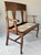 Early 20th Century Early 20th-Century American Colonial Revival Quartersawn Oak Double Vasiform Back Splat Settee For Sale - Image 5 of 12