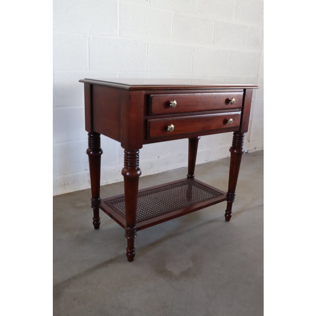 Ethan Allen British Classics Cherry Nightstand Chairish