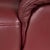 Maroon 3-Seater Sofa in Leather from Himolla For Sale - Image 8 of 14