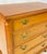 Vintage Kittinger Colonial Revival Knotty Pine Small Chest of Drawers For Sale - Image 12 of 17
