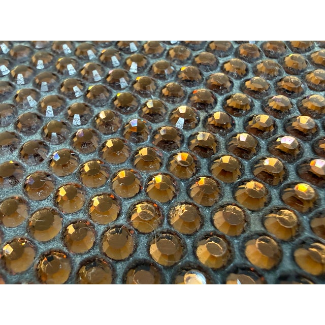 Gary Hutton Designs Facet 5 Bronze + Swarovski Crystal Pedestal For Sale - Image 9 of 12