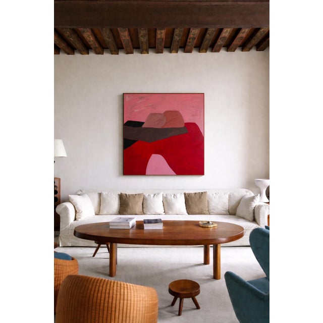 Bodasca, In Your Arms Red Version, 2026, Acrylic on Canvas For Sale - Image 8 of 11