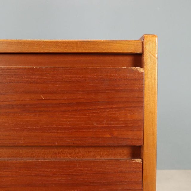 Mid 20th Century Vintage Teak Chest of Drawers, 1960s For Sale - Image 5 of 9