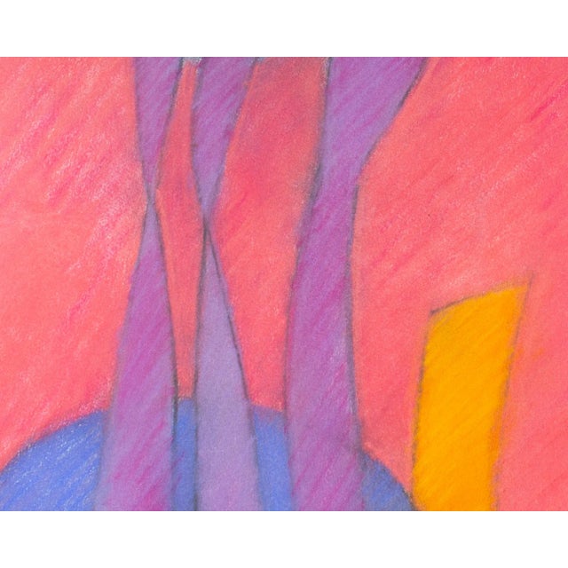 2000 Abstract Chalk Pastel Drawing by Walter Stomps For Sale In Indianapolis - Image 6 of 8