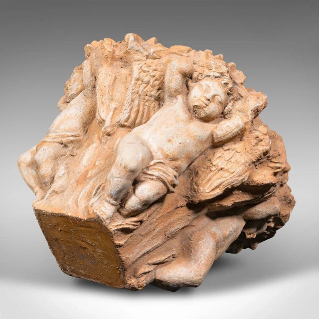 Vintage Decorative Putti Planter, Italian, Jardiniere, Cherub Figures, C.1950 For Sale - Image 11 of 12