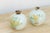 Pair of Hand-Painted Narcissus Floral Porcelain Vase For Sale - Image 4 of 6