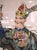 Paper Pair Early 20th Century Carnival Costume Chromolithographs in Black Frames For Sale - Image 7 of 12