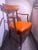 Sculptural Mid-Century Modern Armchair in Burnt Orange For Sale - Image 4 of 5