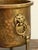 Antique Imperial Russian Tula Hammered Brass Jardinière With Lion Masks, C. 1900 For Sale - Image 4 of 16