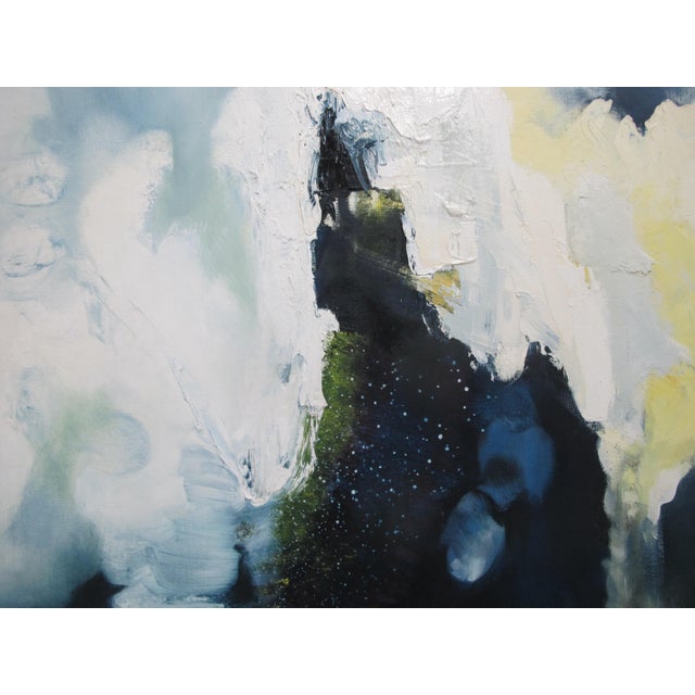 Ceciy Colichon Yarosh (Peruvian/American, Portland, Oregon) framed original impasto oil painting on panel, 'Dreams I',...