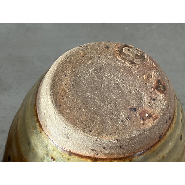 Ceramic Pyrite Stoneware Cup Set by Gustave Tiffoche, France, 1970s, Set of 6 For Sale - Image 7 of 18