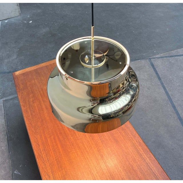 The bumling lamp by atelje lyktan, designed by anders pehrson in the 1960s. This is a special brass version. a timeless...