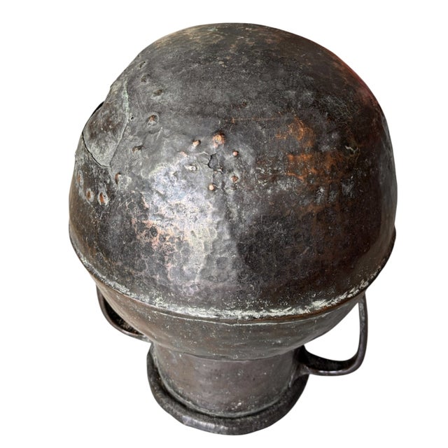 Late 19th Century Monumental 19th-Century French Copper Utility Vessel For Sale - Image 5 of 13